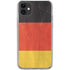 German Flag Distressed iPhone 11 Clear Case