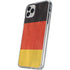 German Flag Distressed iPhone 11 Pro Clear Case