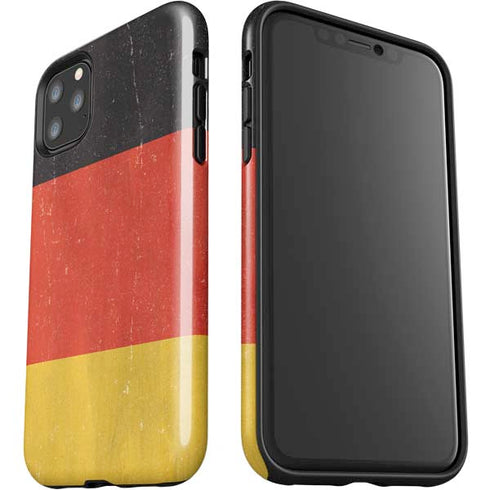 German Flag Distressed iPhone 11 Pro Max Impact Case