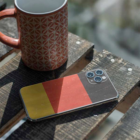 German Flag Distressed iPhone 11 Pro Skin