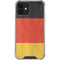 German Flag Distressed iPhone 12 Clear Case