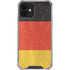 German Flag Distressed iPhone 12 Mini Clear Case