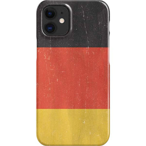 German Flag Distressed iPhone 12 Mini Lite Case