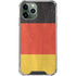 German Flag Distressed iPhone 12 Pro Clear Case