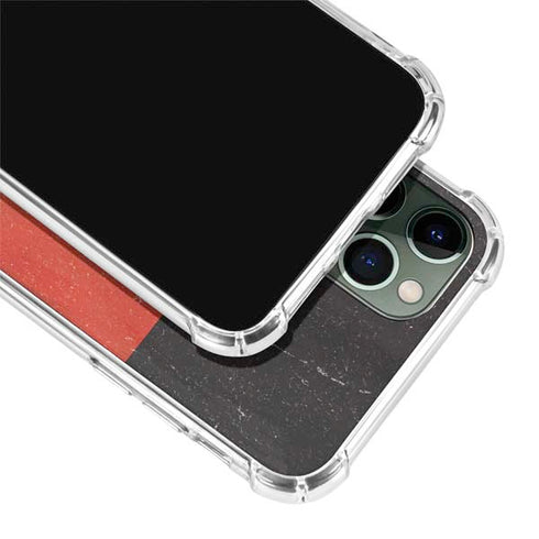 German Flag Distressed iPhone 12 Pro Clear Case