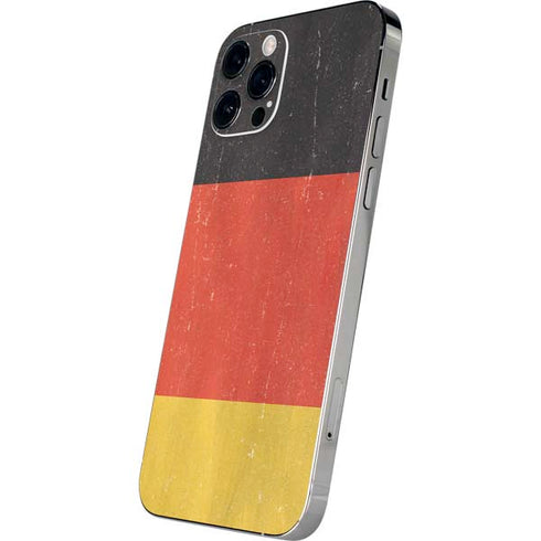 German Flag Distressed iPhone 12 Pro Skin