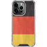 German Flag Distressed iPhone 13 Pro Clear Case