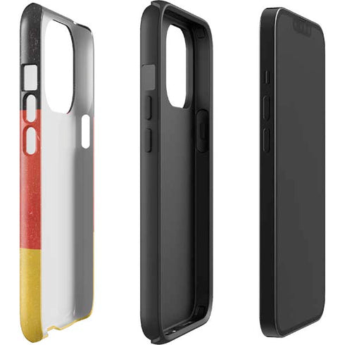 German Flag Distressed iPhone 13 Pro Impact Case
