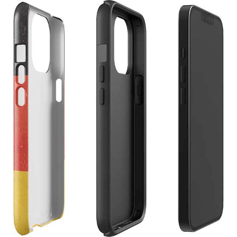 German Flag Distressed iPhone 13 Pro Max Impact Case