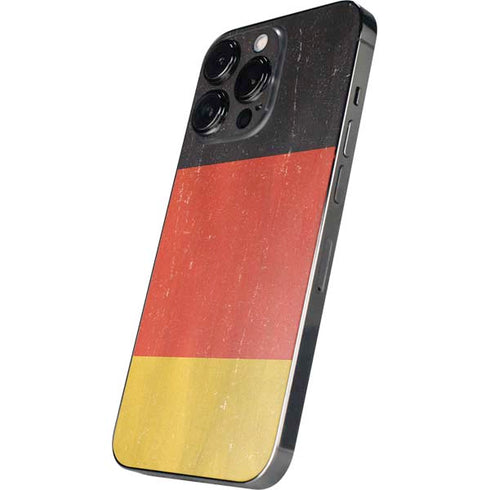 German Flag Distressed iPhone 13 Pro Skin
