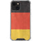 German Flag Distressed iPhone 14 Clear Case