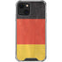 German Flag Distressed iPhone 14 Clear Case