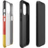 German Flag Distressed iPhone 14 Plus Impact Case