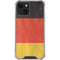 German Flag Distressed iPhone 14 Plus Clear Case