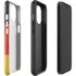 German Flag Distressed iPhone 15 Impact Case