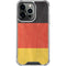 German Flag Distressed iPhone 15 Pro Clear Case