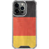 German Flag Distressed iPhone 14 Pro Clear Case
