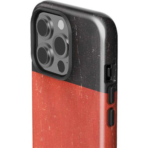 German Flag Distressed iPhone 15 Pro Impact Case