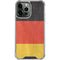 German Flag Distressed iPhone 15 Pro Max Clear Case