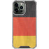 German Flag Distressed iPhone 15 Pro Max Clear Case
