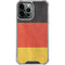 German Flag Distressed iPhone 14 Pro Max Clear Case