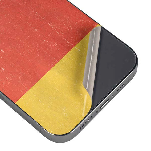 German Flag Distressed iPhone 14 Pro Skin