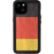 German Flag Distressed iPhone 15 Plus Waterproof Case