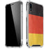 German Flag Distressed iPhone XR Clear Case