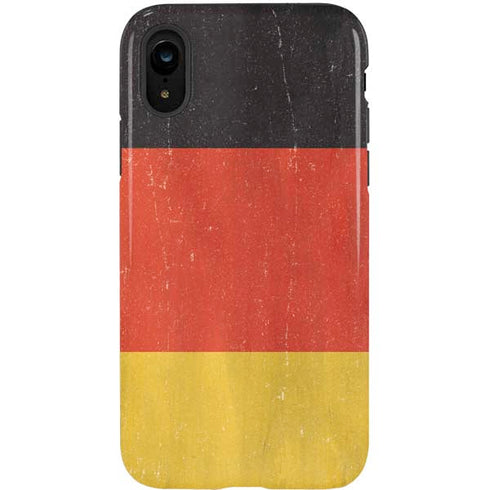 German Flag Distressed iPhone XR Pro Case