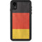 German Flag Distressed iPhone XR Waterproof Case