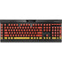 German Flag Distressed K95 RGB PLATINUM Mechanical Gaming Keyboard Skin