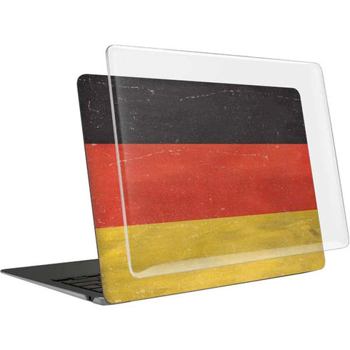 German Flag Distressed MacBook Air 13in (2020) Case plus Skin