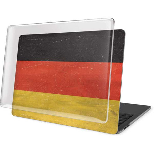 German Flag Distressed MacBook Pro 13in (2020) Case plus Skin