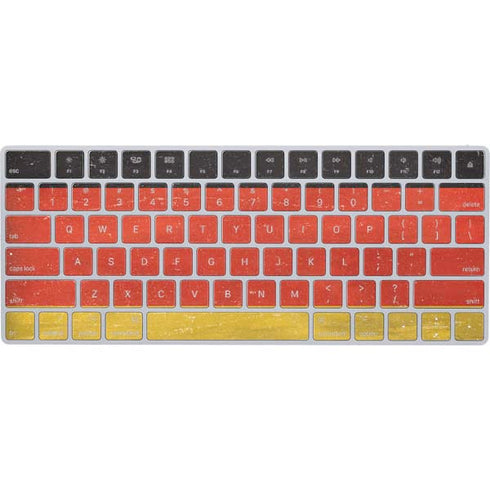 German Flag Distressed Magic Keyboard Skin