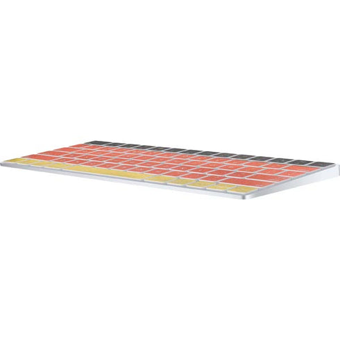 German Flag Distressed Magic Keyboard Skin