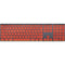 German Flag Distressed Magic Keyboard with Numeric Keypad Skin