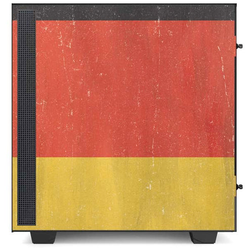 German Flag Distressed NZXT H510 Compact ATX Mid-Tower Case Skin