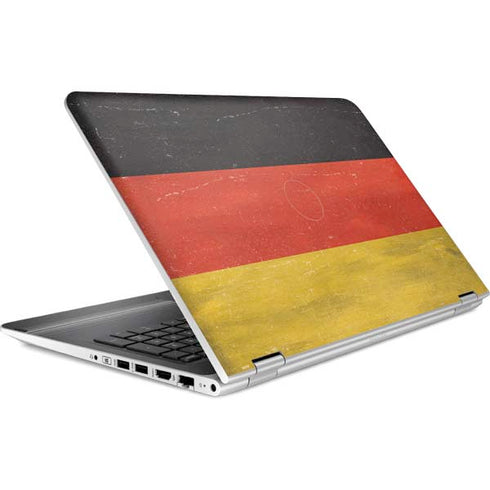 German Flag Distressed HP Pavilion Skin