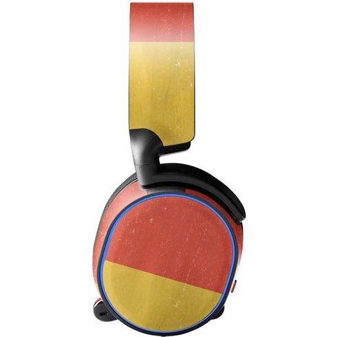 German Flag Distressed SteelSeries Arctis 3 Skin