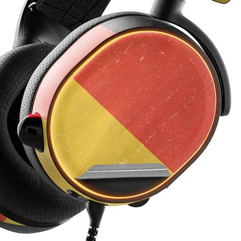 German Flag Distressed SteelSeries Arctis 3 Skin
