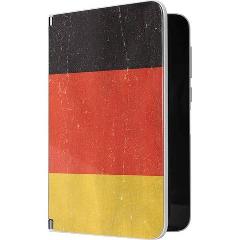 German Flag Distressed Surface Duo Skin