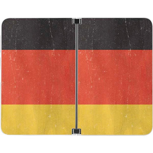 German Flag Distressed Surface Duo Skin