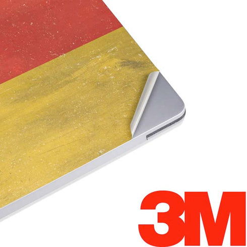 German Flag Distressed Surface Laptop 2 Skin