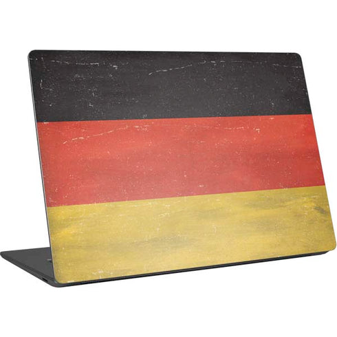 German Flag Distressed Surface Laptop 4 15in Skin