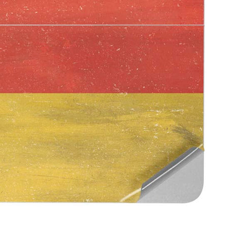 German Flag Distressed Surface Laptop Studio Skin