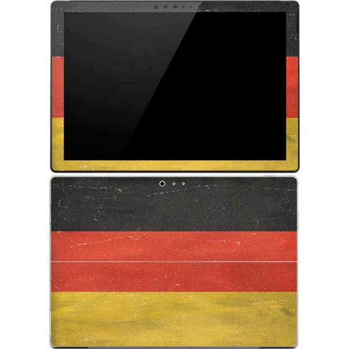 German Flag Distressed Surface Pro 4 Skin