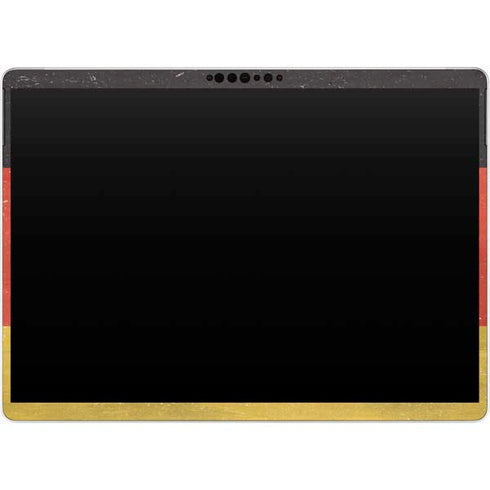 German Flag Distressed Surface Pro 9 Skin