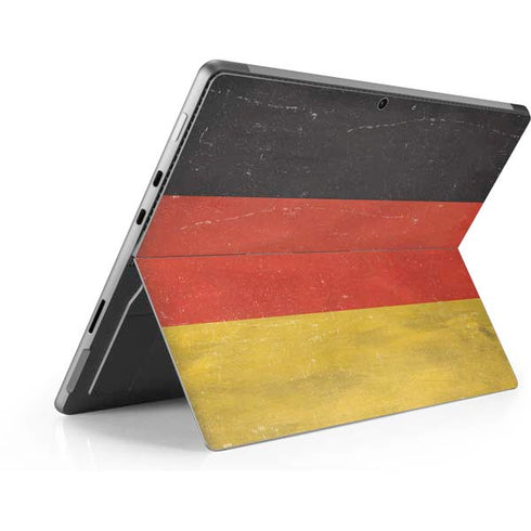 German Flag Distressed Surface Pro 9 Skin