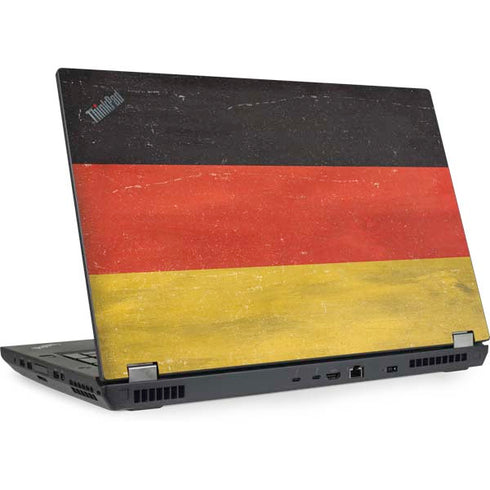 German Flag Distressed Lenovo ThinkPad Skin