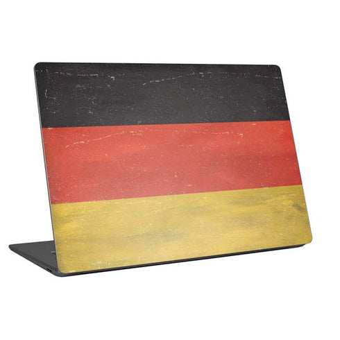 German Flag Distressed Universal Laptop 11in (8.8 x 6.2in) Skin